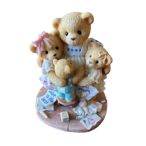 Cherished Teddies Figurine "Im Surrounded By Hugs" Limited Edition 1998 - Picture 1 of 7